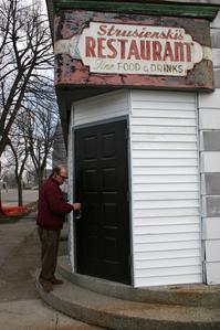 April 2, 2011: A door to the future? or the Past? New front door added.
