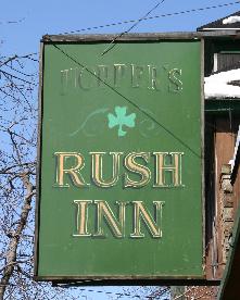 Hopper's Rush Inn, 2104 Seneca St., 825-9389. A dark, beloved dive where pretense vanishes. Serving corned beef sandwiches March 13-17. Intriguingly aged decor includes working phone booth with intact folding door, Buffalo-made Beverator beer cooler and a Fighting Irish sign in lights. "Stop back St. Patrick's week," cajoled Robert Hopper, tending bar. "We'll guarantee your safety out of South Buffalo