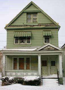 210 Gibson Street: GONE - Fire & Demo; March 2011. City records show this house being owned by BRIAN NORRIS