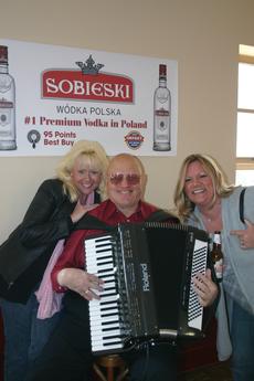 Ted Kania, frequent member of the Forgotten Buffalo Orchestra. All Polonia Pride Tours include music by a LIVE polka band! Ted is always a hit with the ladies.