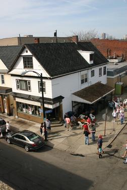 The Market Bar located at the corner of Gibson and Sienkiewicz Place