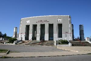 Today: All that remains from the 1930s era War Memorial Stadium, home to the Buffalo Bisons, Buffalo Bills and the New York Knights of the Natural