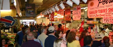 Back wall of the Broadway Market, 2006