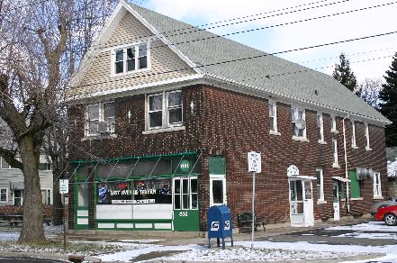 Located at 881 Oliver Street in North Tonawanda, the East Avenue Tavern is across the street from the former Buffalo Bolt Works division of Buffalo Forge. 
