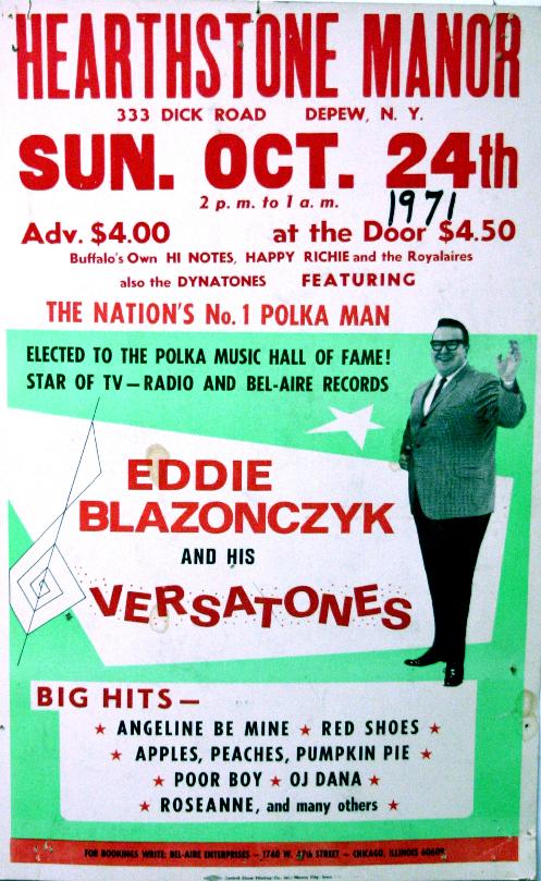 1971, Eddie Blazonczyk, Cheektowaga (Buffalo)