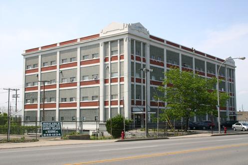 In 1919, Mentholatum finished building a factory on Niagara Street in Buffalo, New York, where it would remain until 1998, when it moved to Orchard Park. (image taken June 2011)