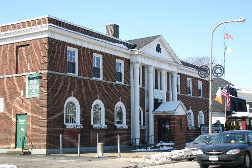 Buffalo Irish Center, 245 Abbott Road. Seat of the Irish Community in Buffalo. Entertainment every Friday and Saturday night. Also home of Buffalo's Irish genelogical research library. Get there early on Parade Day and St. Patty's Day as this spacious club will be filled to capacity.