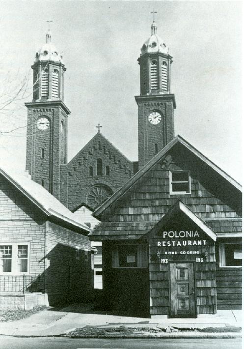 Picture of 193 Gibson, as the Polonia Restaurant, appears in the book Buffalo Architecture: A Guide (1981)