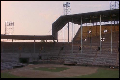Image from film: The Rockpile NEVER looked better than it did in 1983 as it played Knights Field (1983)
