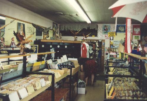 Inside Broadway store. Until is closed in the 90s, the store was held a treasure trove of 45s, rare polka records and great Polish gifts