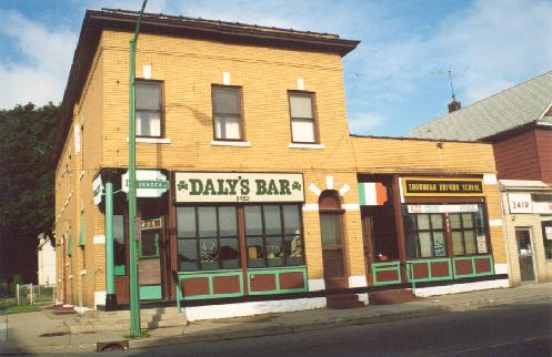 Daly's at 2423 Seneca Street. A few doors down from Cannans Funeral Parlor, owner Bill Daly says a good wake is good for the bar business. Daly, a former ironworker, bought the tavern in 1957. The last South Buffalo stop before you hit the cityline, the parade crowds make this trip. "Being out this far, they're half pissed up by the time they get here," said a somber Daly.